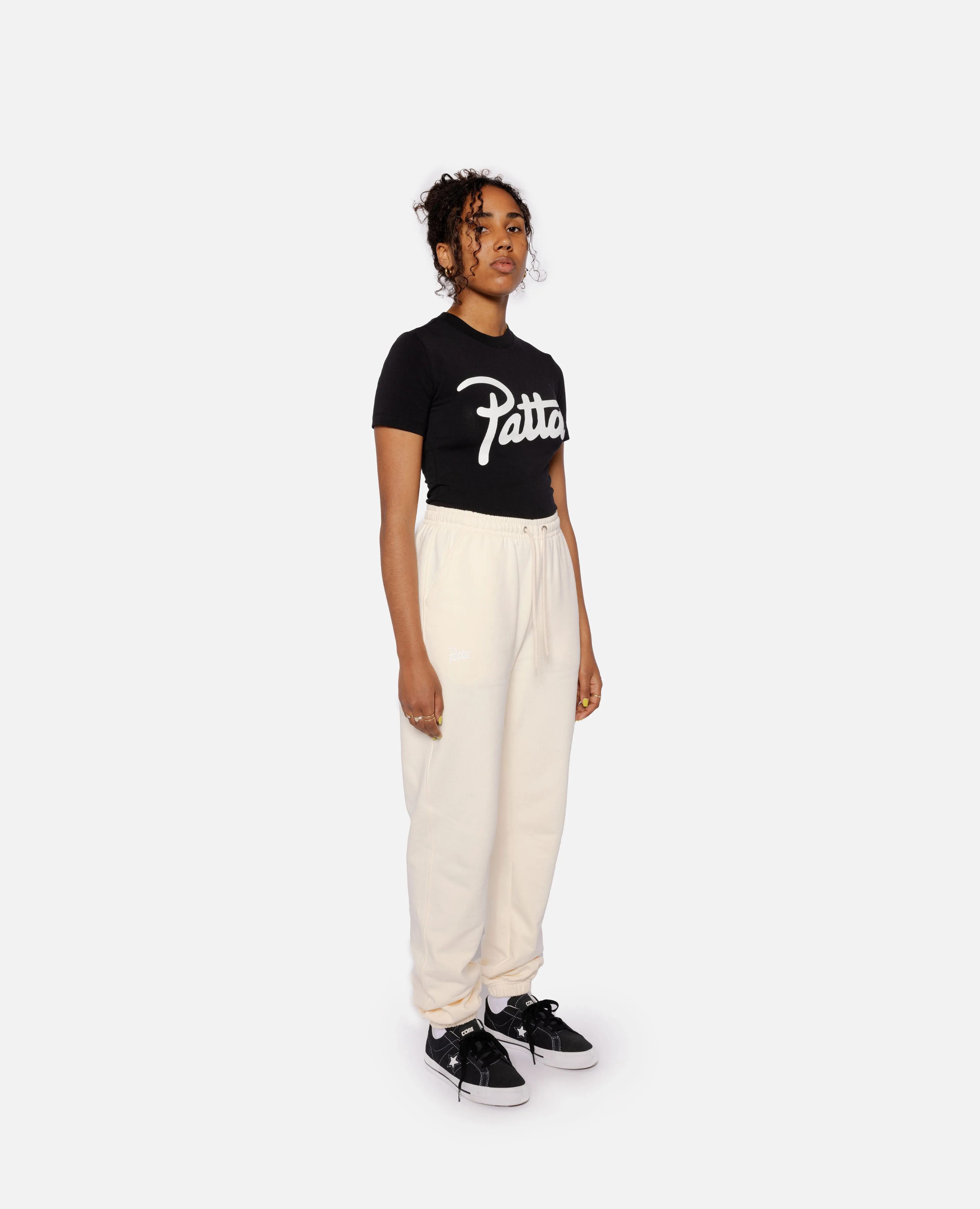 Patta Femme Basic Jogging Pants (Pearled Ivory)