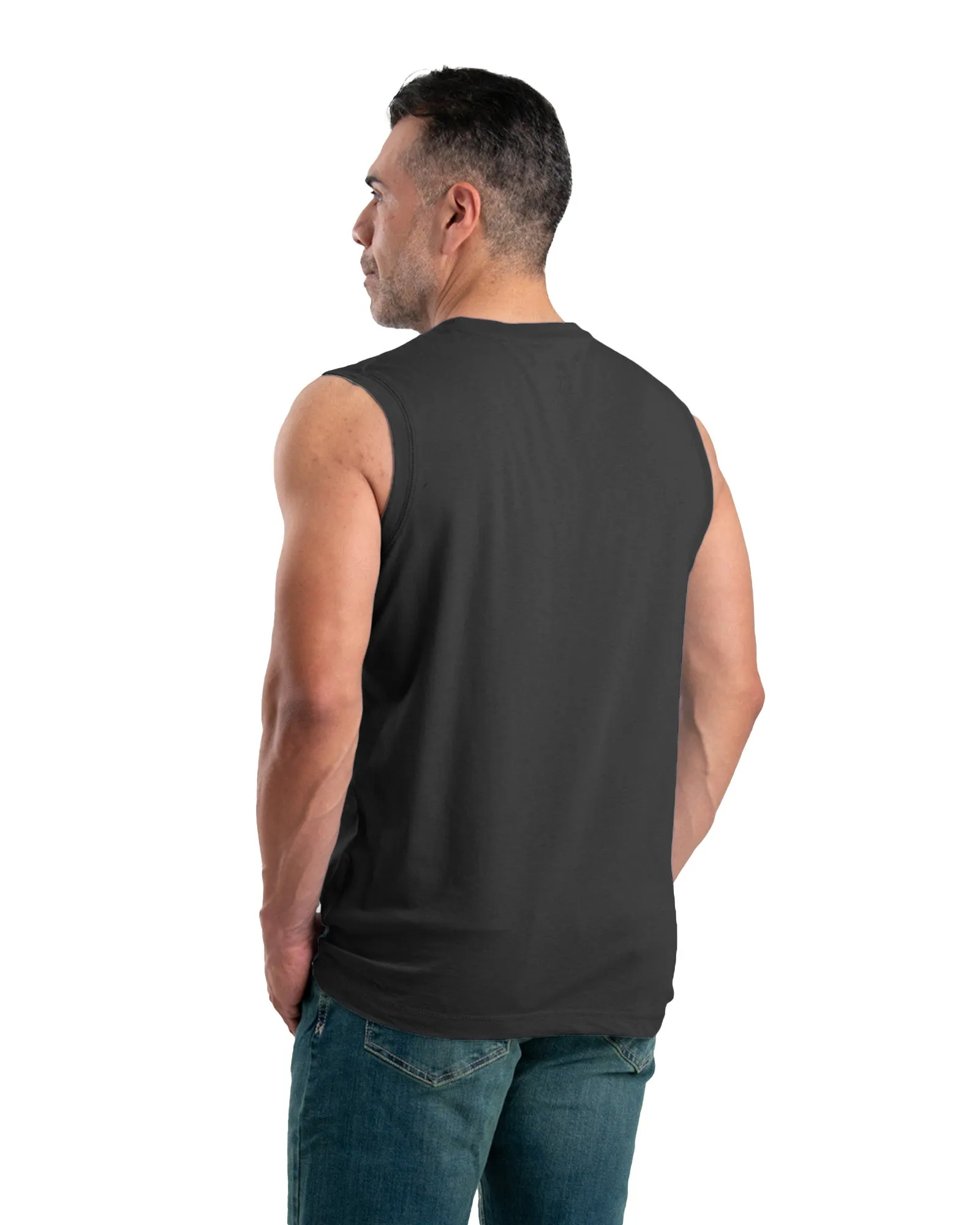 Performance Sleeveless Pocket T-Shirt