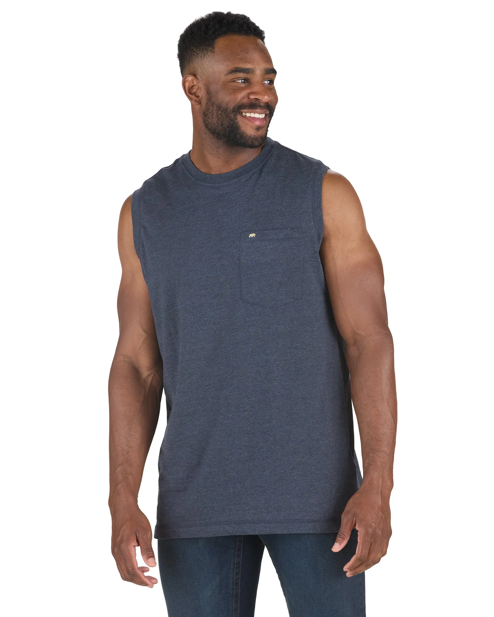 Performance Sleeveless Pocket T-Shirt