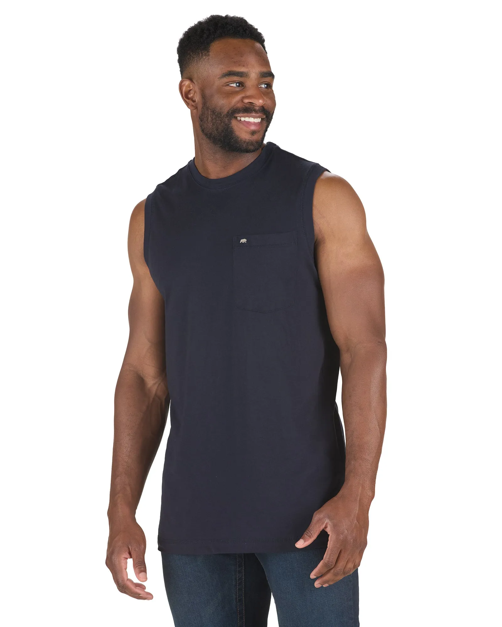 Performance Sleeveless Pocket T-Shirt