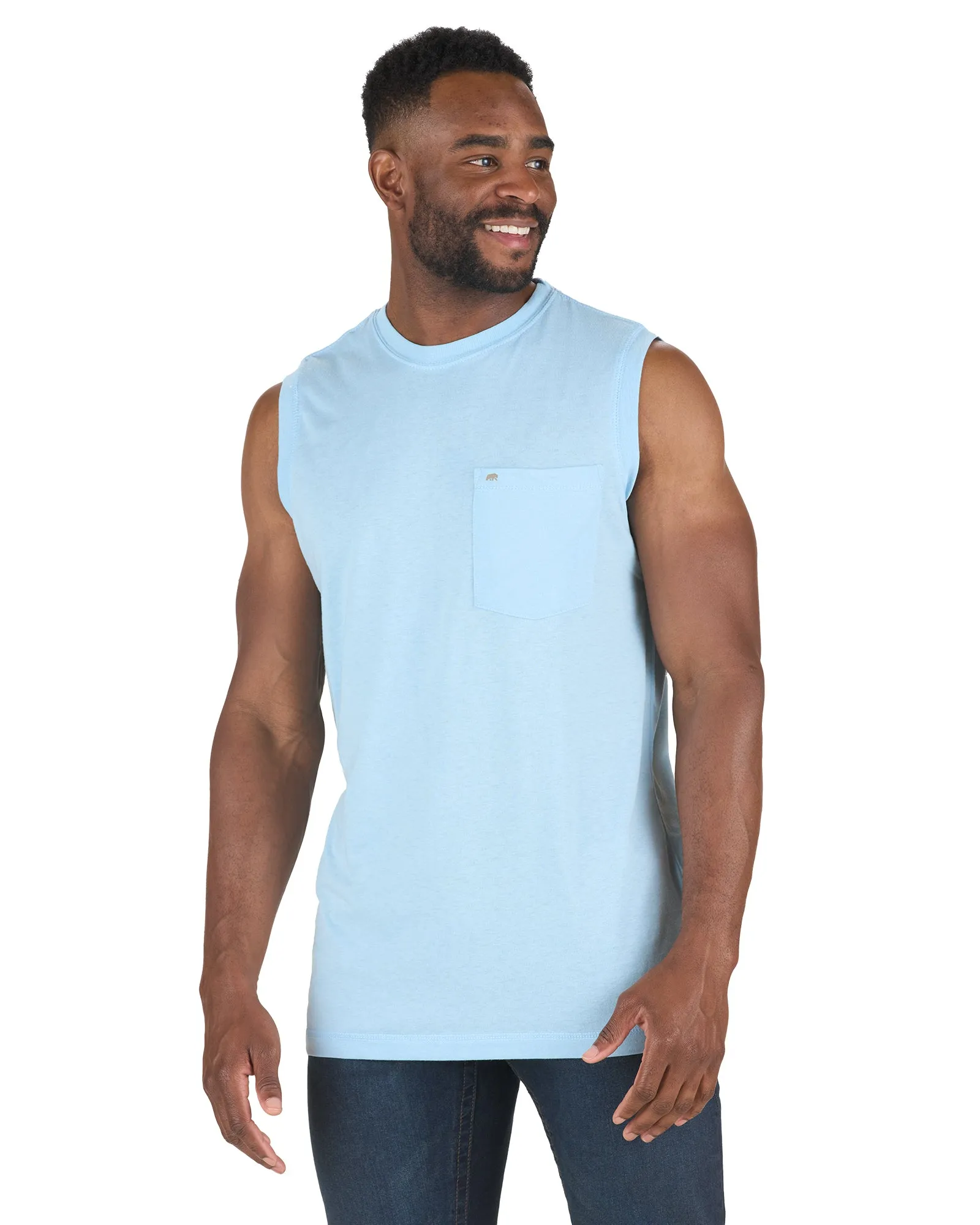 Performance Sleeveless Pocket T-Shirt