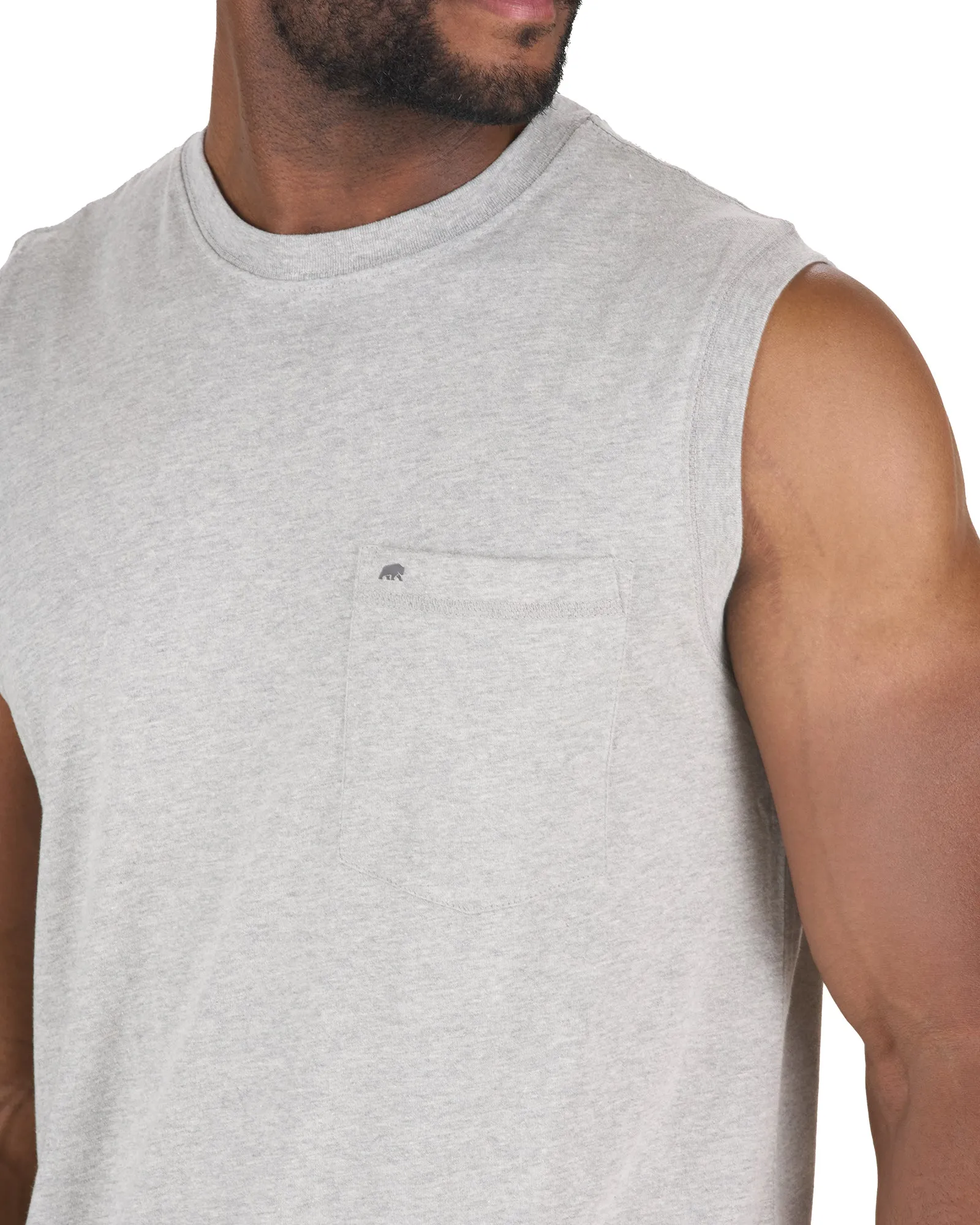 Performance Sleeveless Pocket T-Shirt