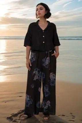 Pia Palazzo Linen Pant