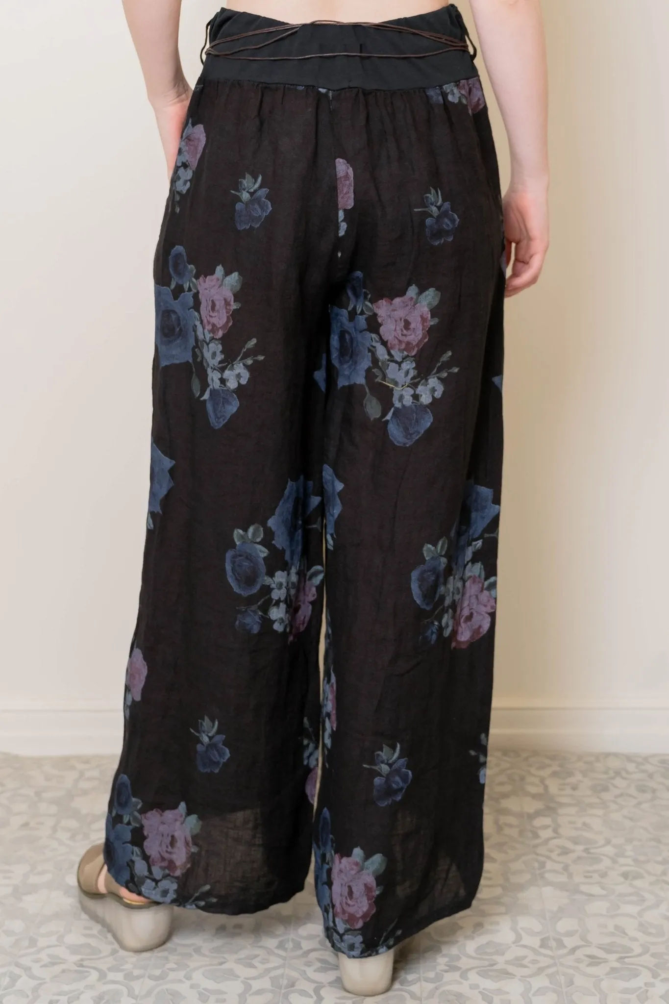 Pia Palazzo Linen Pant