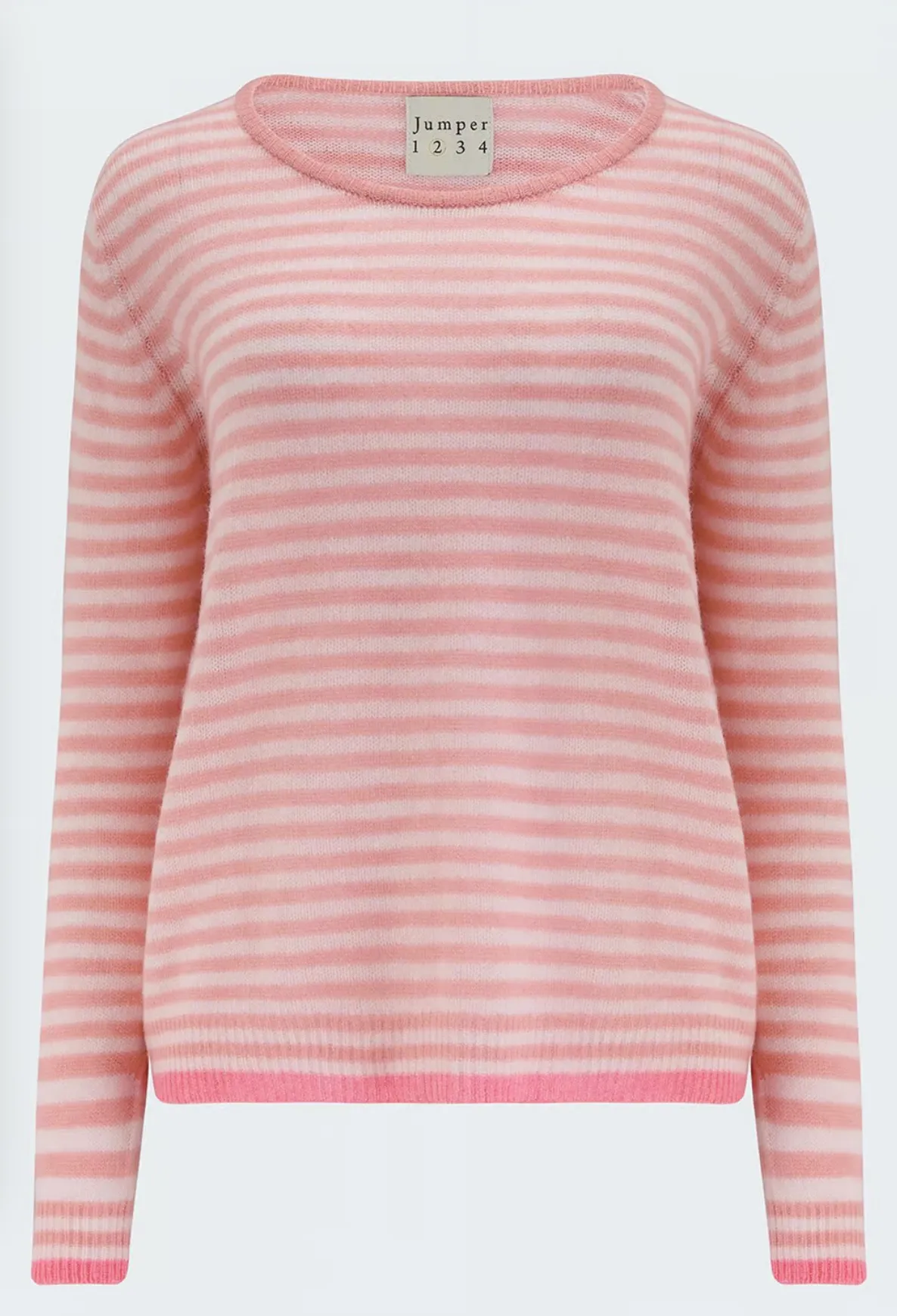 Pink Little Striped Jumper