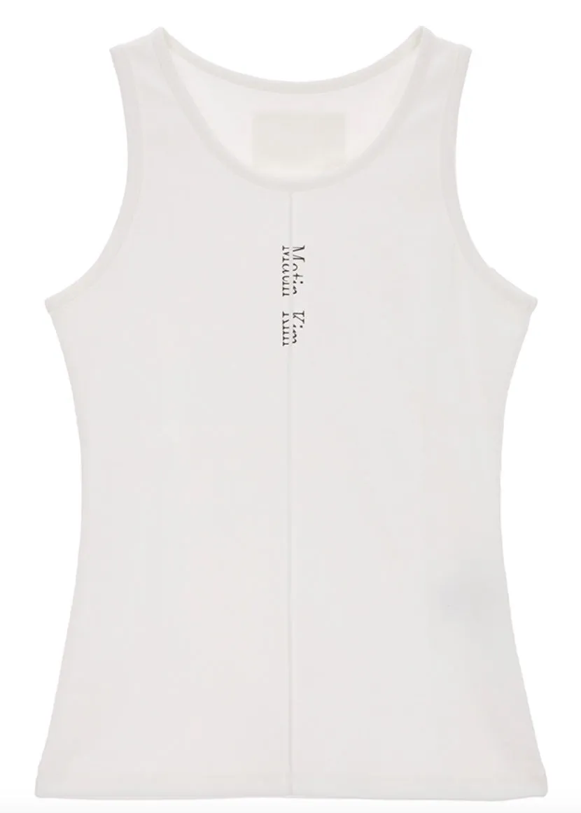 PINTUCK SLEEVELESS TOP