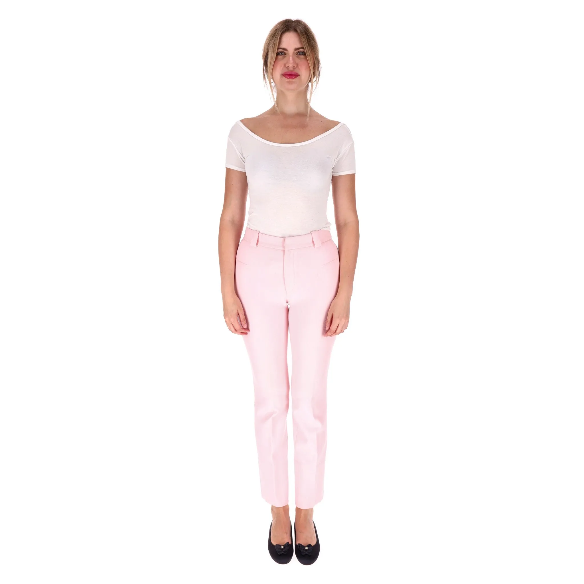 Roland Mouret High-Waisted Tailored Trousers. Size 8UK