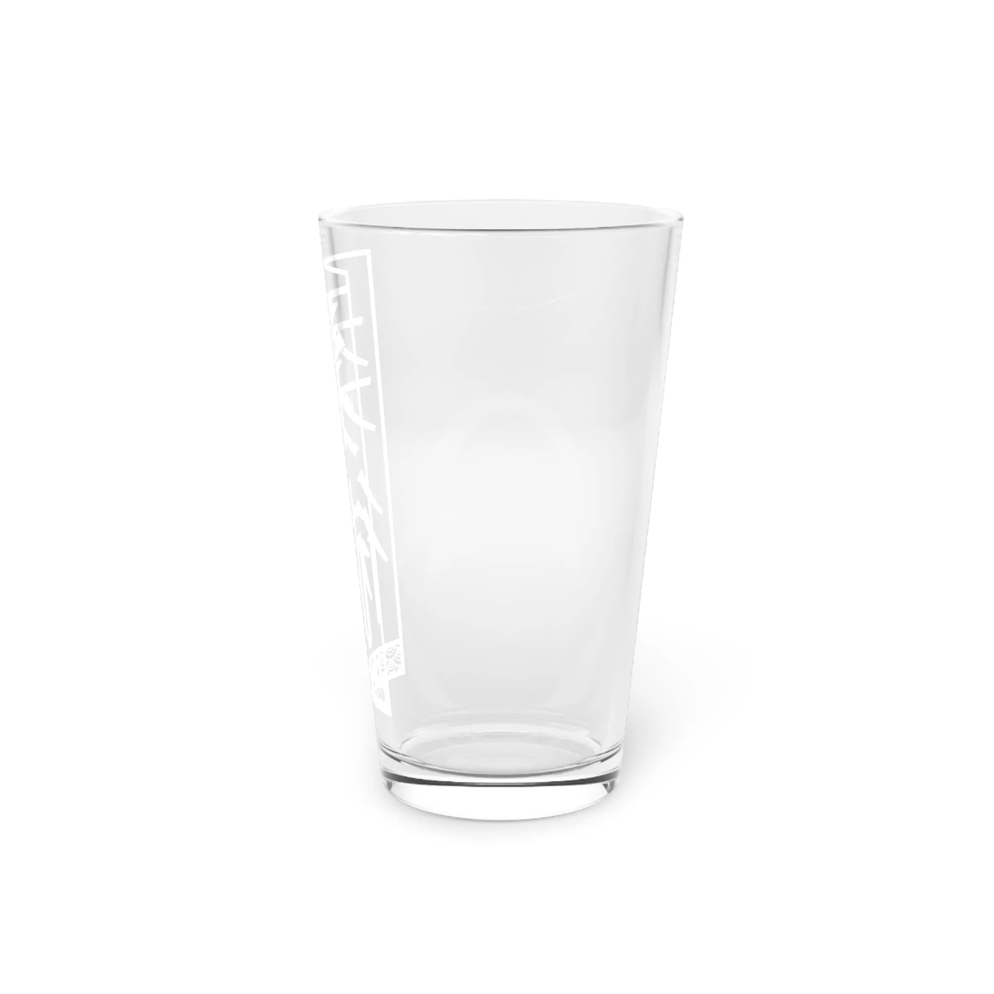 Roll and Refresh: Stylish Jiu-Jitsu Pint Glass for Martial Arts Fans, 16oz