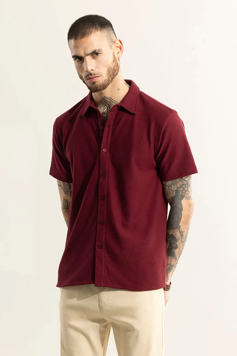 Roscoe Maroon Shirt