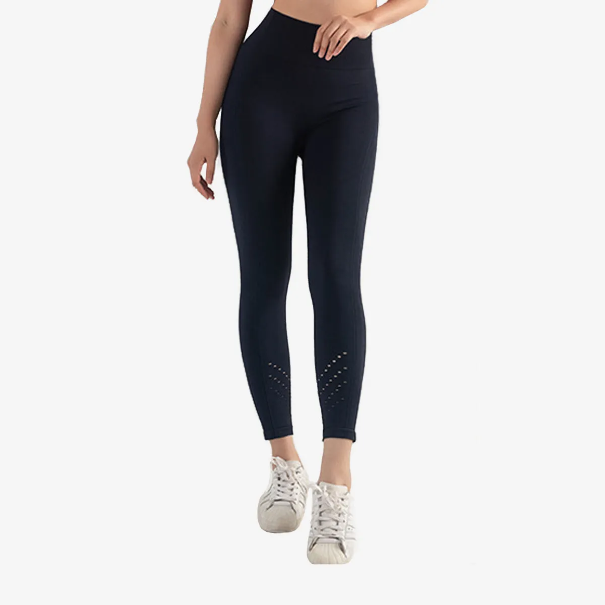 SALE - SORA Ultra Tight Seamless Cropped Legging - Lasercut