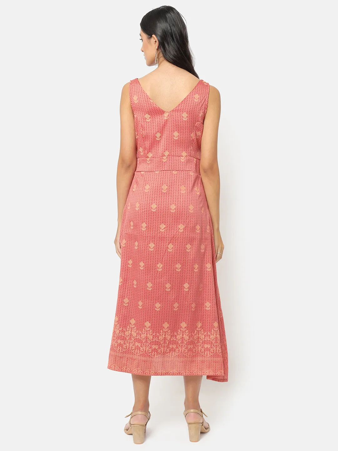 Sitaara Flared Sleeveless Dress