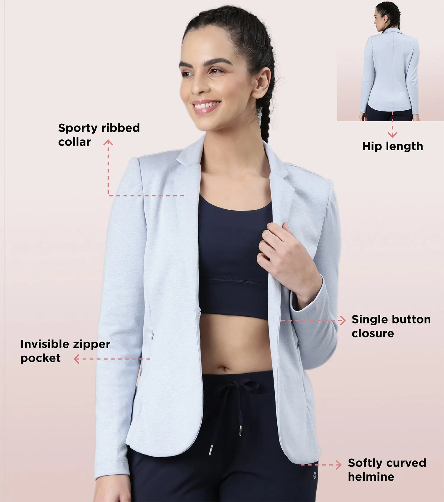 Sporty Blazer | Dry Fit Sporty Blazer | A903