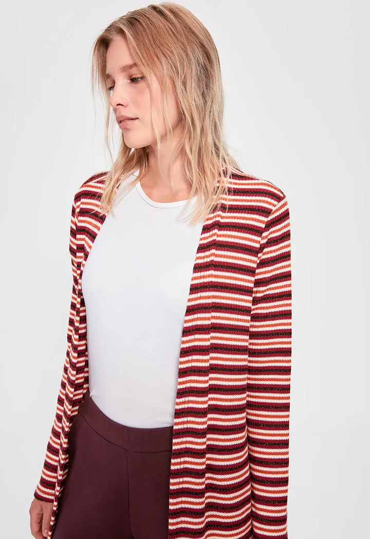 Striped Shrug Cardigan