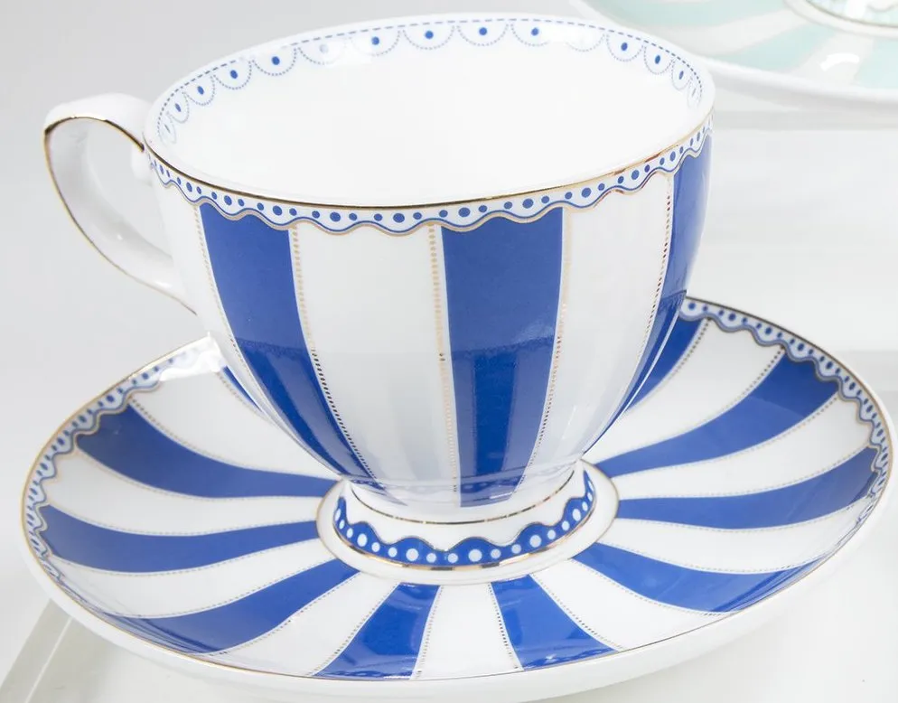 Striped Teacup