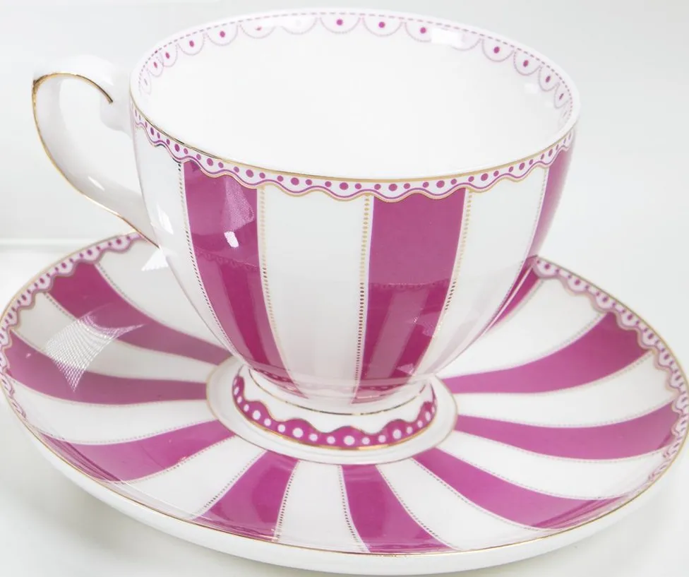 Striped Teacup