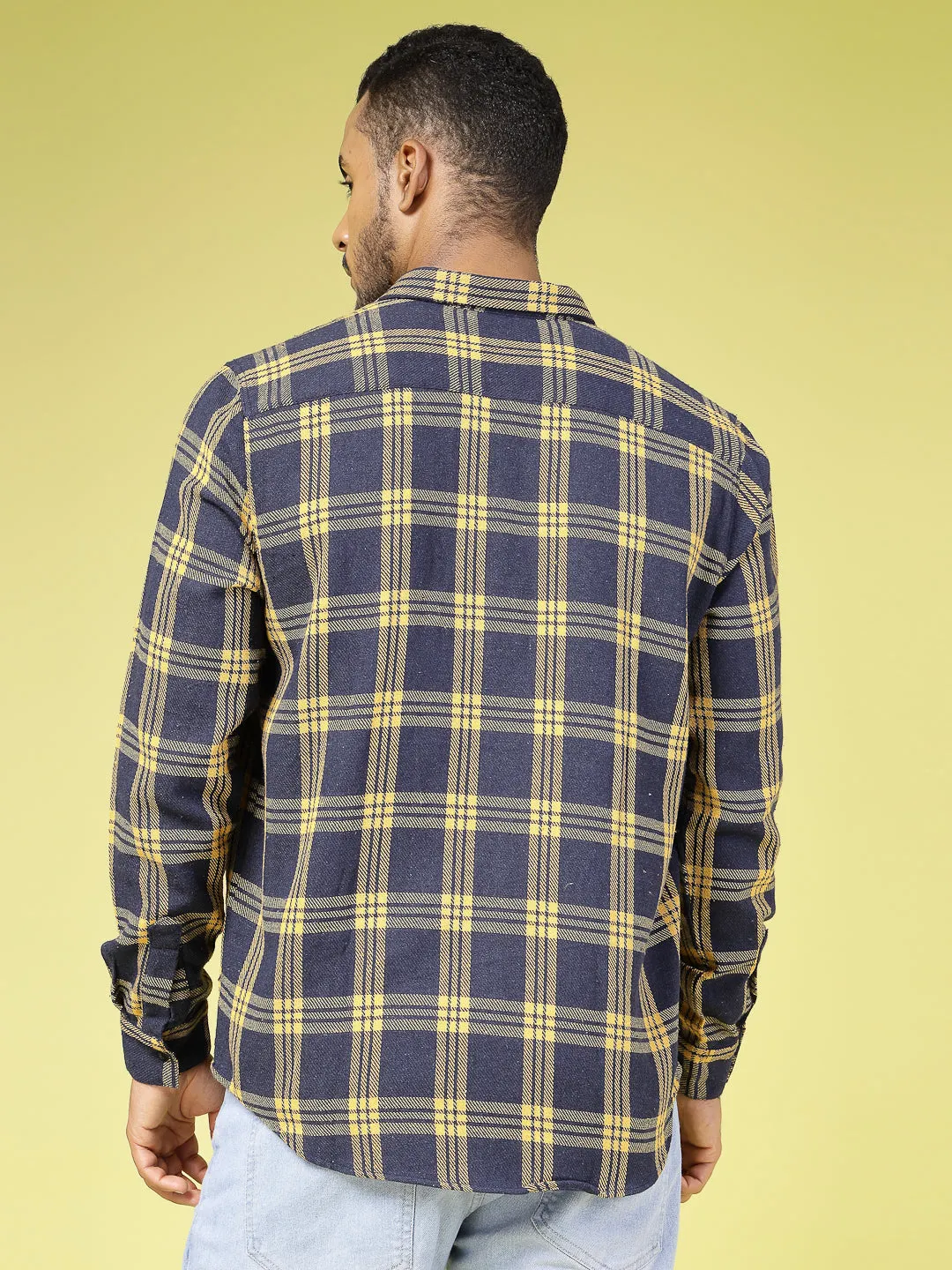 Stylish Oversized Flannel Shacket for Men