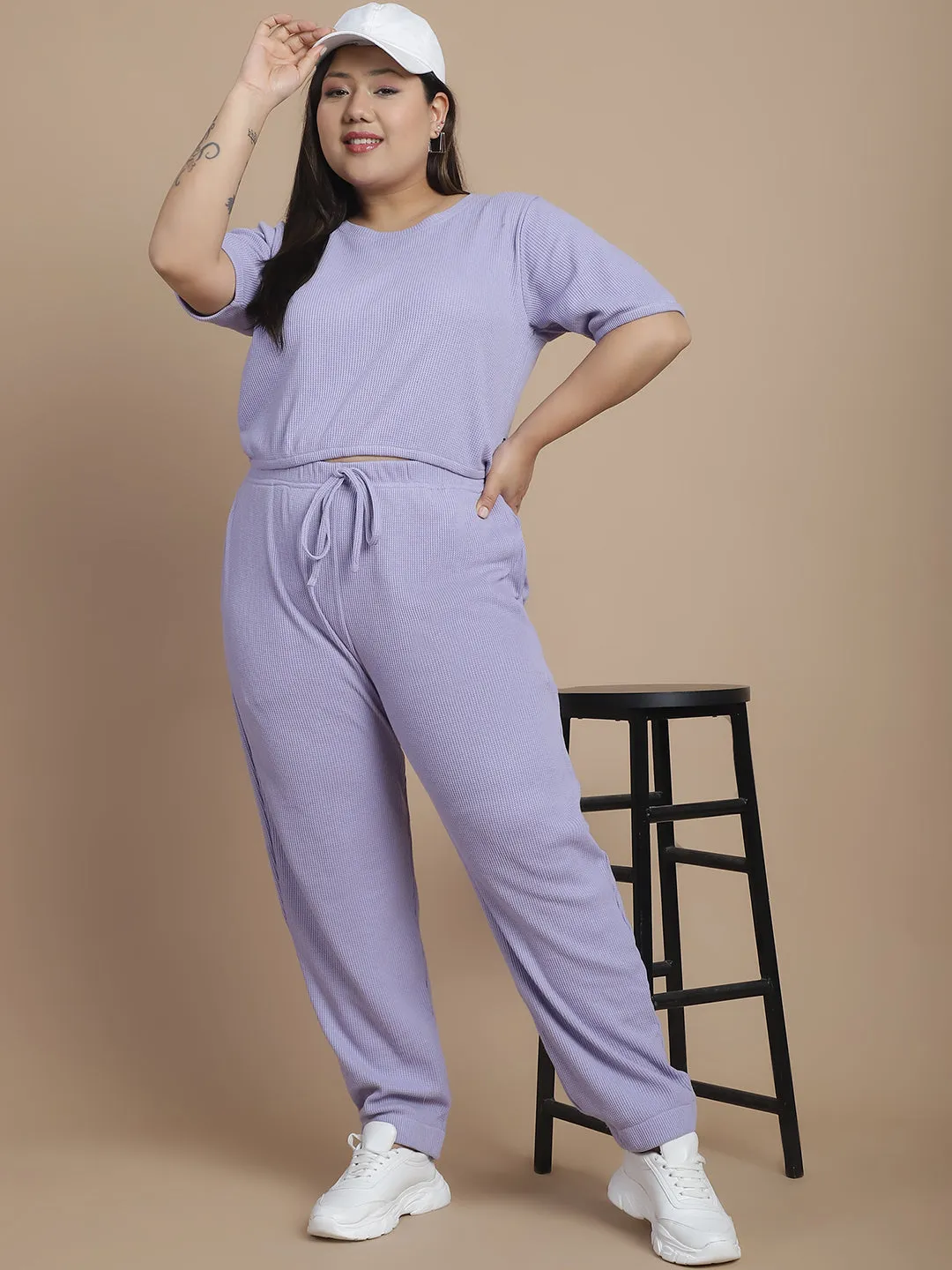 Stylish Pairing Top and Jogger Co-ord Set