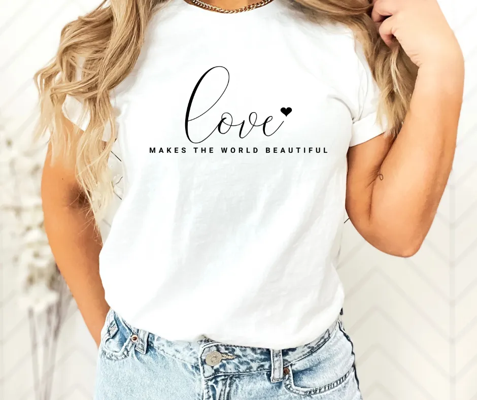 T-Shirt Bio - Love -