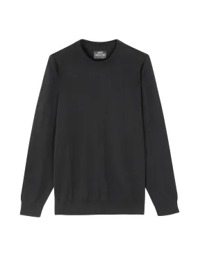 Tight Cotton Karsten Knit, Black