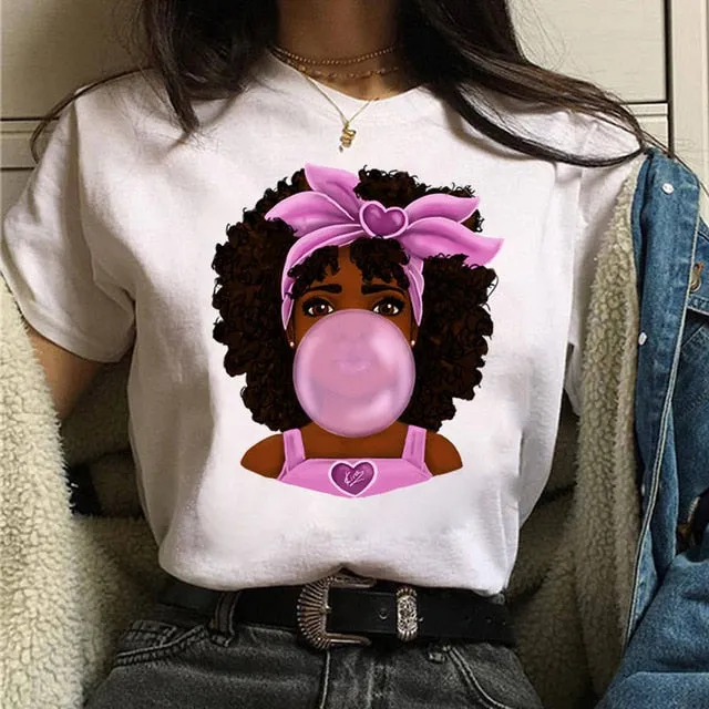 Vogue T Shirt Women Melanin T Shirt