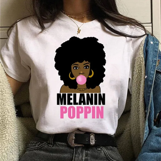 Vogue T Shirt Women Melanin T Shirt