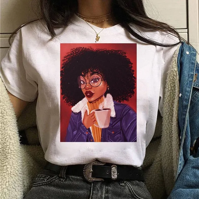 Vogue T Shirt Women Melanin T Shirt