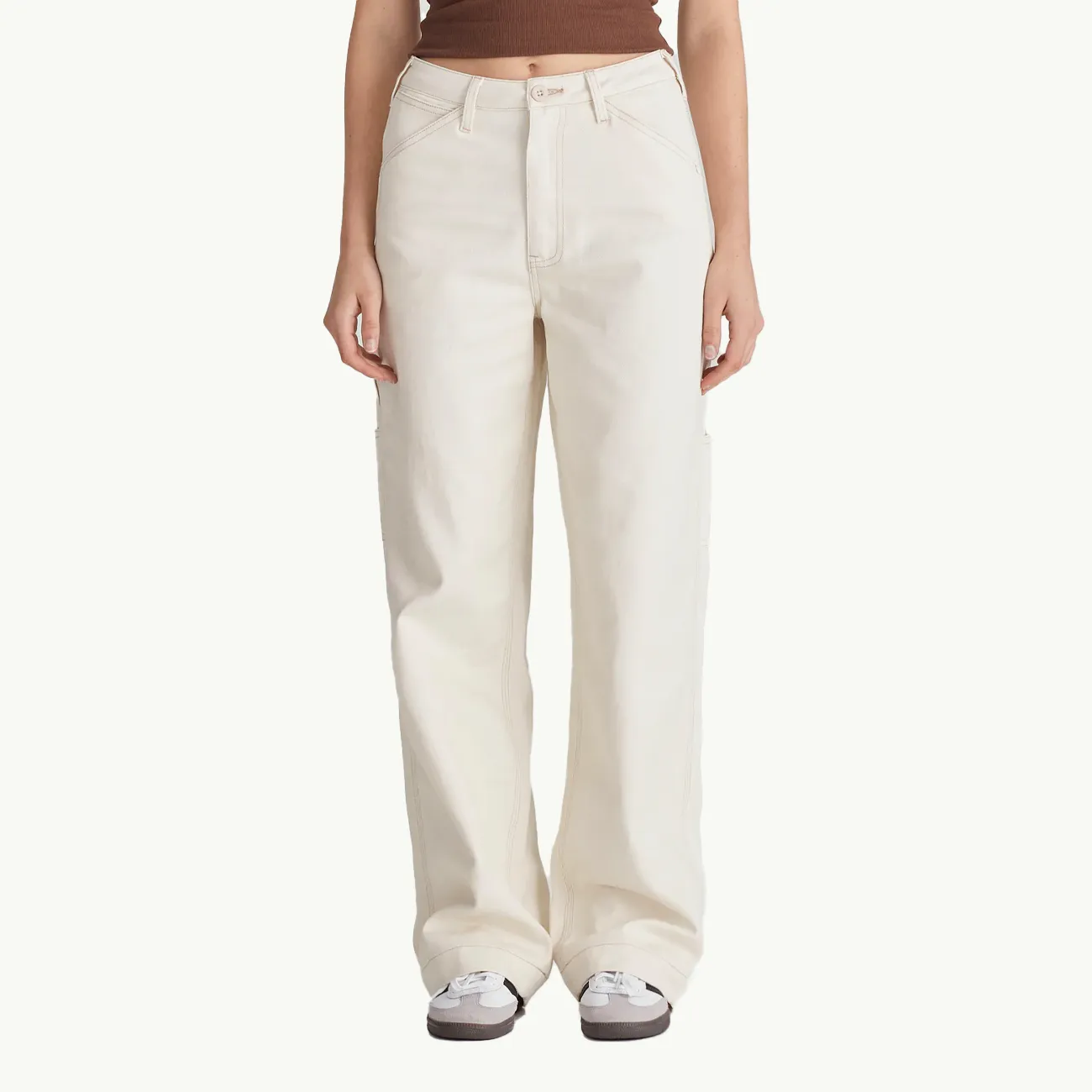 Women's Carpenter Pant - Ecru